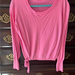 Lilly Pulitzer Pink Crew Neck Sweater